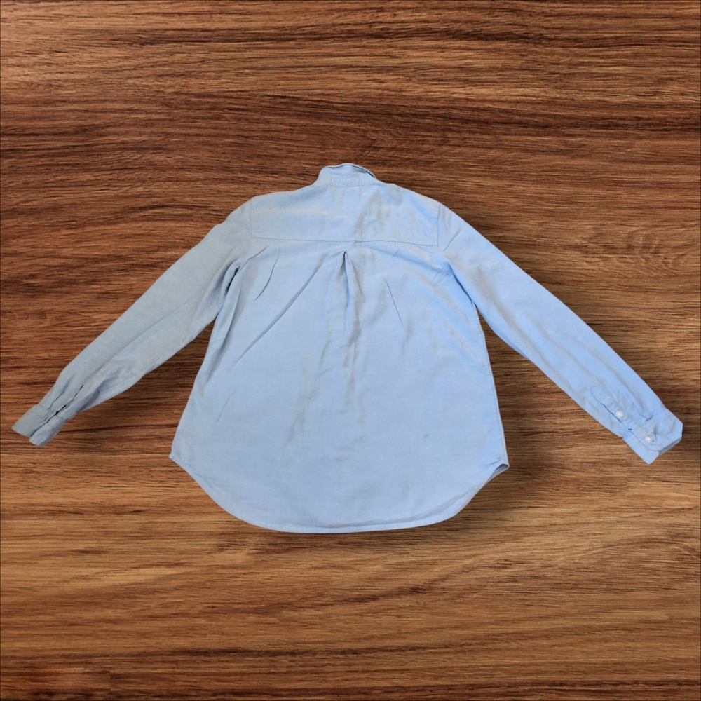 American Eagle Light Blue Chambray Button Down Sh… - image 2